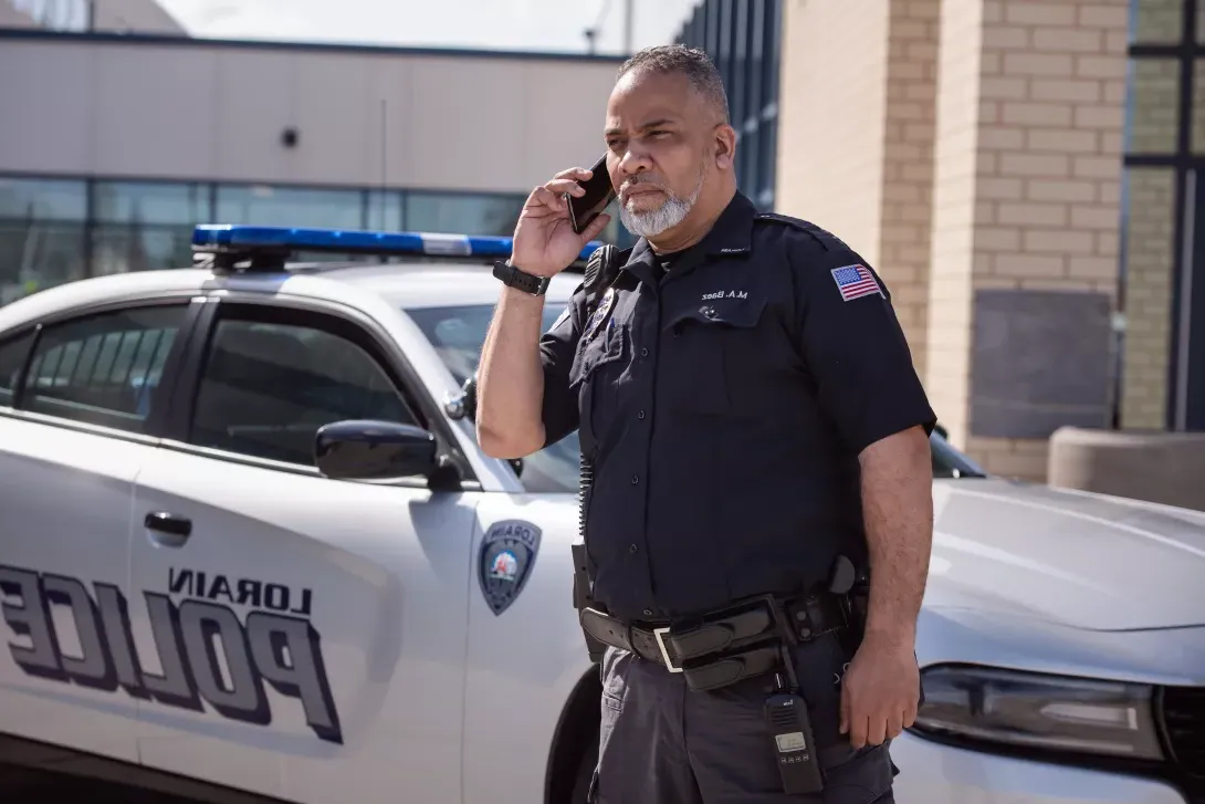 Police officer Miguel Baez